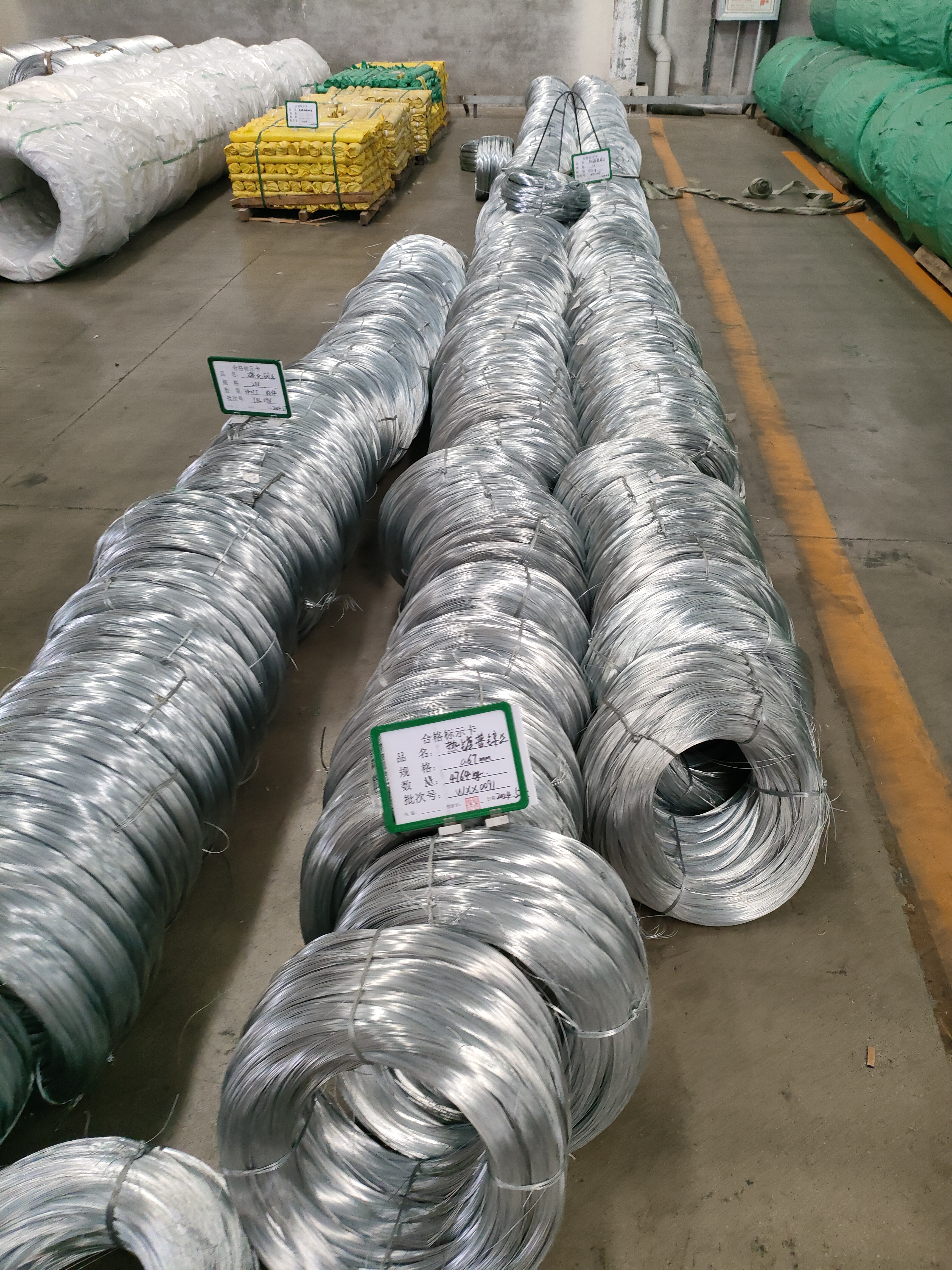Galvanized steel wire